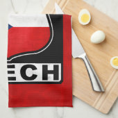 Texas Tschechischer Teetuch Handtuch (Viertel Falte)