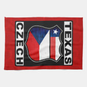 Texas Tschechischer Teetuch Handtuch (Horizontal)