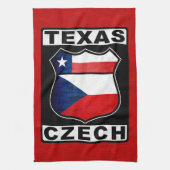 Texas Tschechischer Teetuch Handtuch (Vertikal)