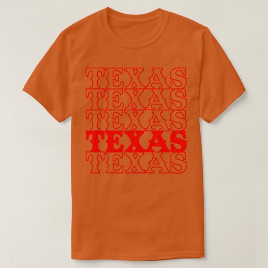 Texas TShirt 5 (Design vorne)