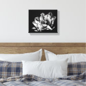 Texas Tulips Canvas Print Leinwanddruck (Insitu (Schlafzimmer))