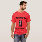 TEXAS-TURNHALLEN-POLIZEI-FEUERWEHRMÄNNER T-Shirt (Vorne ganz)