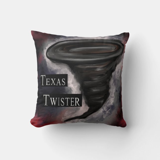 TEXAS TWISTER KISSEN (Vorderseite)