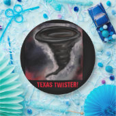 TEXAS-TWISTER PAPPTELLER (Party)