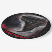 TEXAS-TWISTER PAPPTELLER (Schrägansicht)