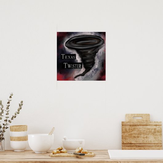 TEXAS TWISTER POSTER (Küche)