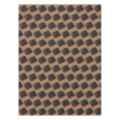 Texas TX Chocolate Sheet Cake Texan Food Dessert Tischdecke (Vorderseite)