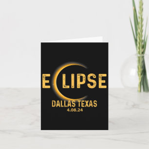 Texas Tx T-Shirt Total Solar Eclipse Party 2024 To Karte