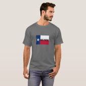 Texas-Unabhängigkeit - Konrad-Flagge T-Shirt (Vorne ganz)