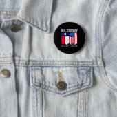 Texas Unabhängigkeitstag Doppelstaatsbürger Texan Button (Beispiel)