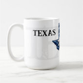 Texas Unabhängigkeitstag Keramikbecher Kaffeetasse (Links)