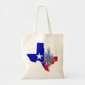 Texas und Bluebonnets Tragetasche (Vorne)