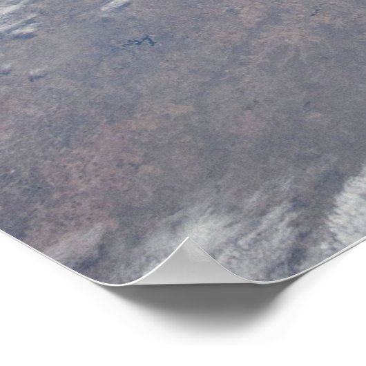 Texas und der Golf von Mexiko Poster (Ecke)