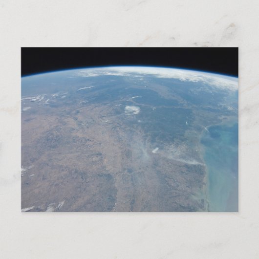 Texas und der Golf von Mexiko Postkarte (Vorderseite)