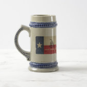 Texas- und Gadsden-Flagge Bierglas (Links)