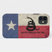 Texas- und Gadsden-Flagge Case-Mate iPhone Hülle (Rückseite (Horizontal))