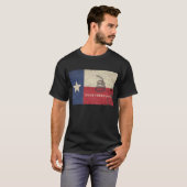 Texas- und Gadsden-Flagge T-Shirt (Vorne ganz)