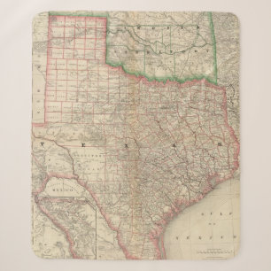 Texas und indisches Gebiet Sherpadecke