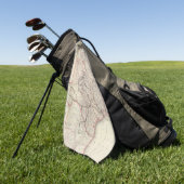 Texas und Mexiko, Houston Golfhandtuch (Gras)