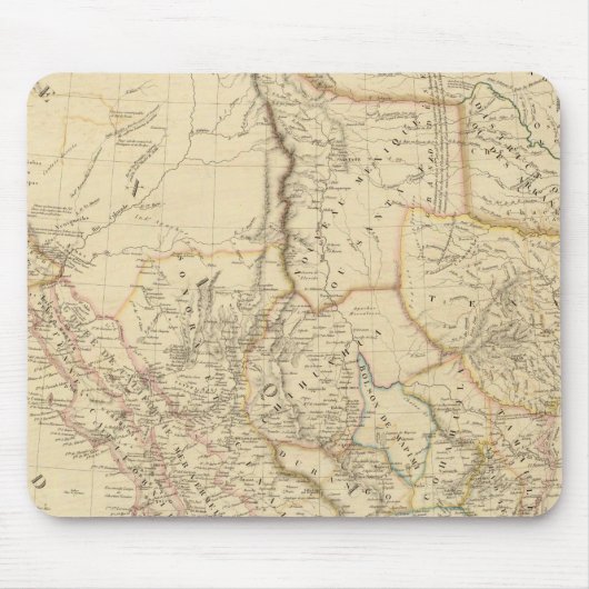 Texas und Mexiko Mousepad (Vorne)