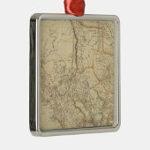 Texas und Mexiko Silbernes Ornament (Rechts)