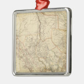Texas und Mexiko Silbernes Ornament (Links)