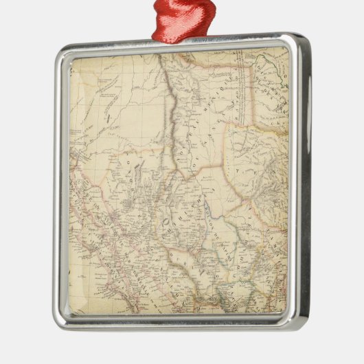 Texas und Mexiko Silbernes Ornament (Links)
