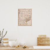 Texas und Oklahoma Poster (Küche)