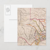 Texas und Oklahoma Postkarte (Vorne/Hinten)