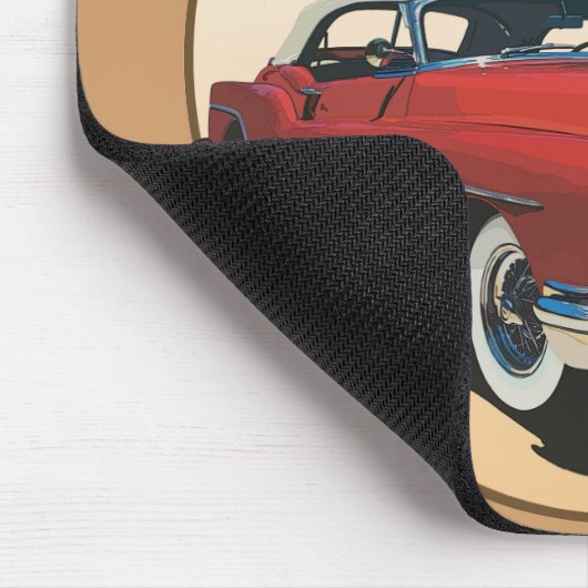 Texas US Route 80 - The Dixie Overland Mousepad (Ecke)