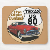 Texas US Route 80 - The Dixie Overland Mousepad (Vorne)