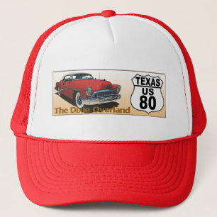 Texas US Route 80 - The Dixie Overland Truckerkappe