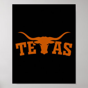 Texas USA Bundesstaat Studenten Sport Amerika Gesc Poster