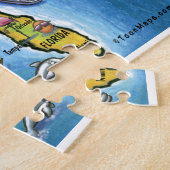 Texas USA Map Jigsaw Puzzle (Seite)