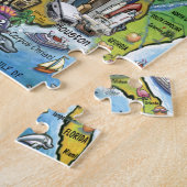 Texas USA Map Puzzle (Seite)