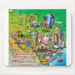 Texas USA Mousepad