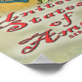 Texas USA Poster (Ecke)