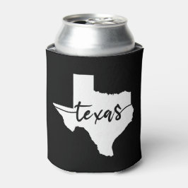 Texas USA Staat Map Dosenkühler