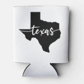 Texas USA Staat Map Dosenkühler (Vorderseite)
