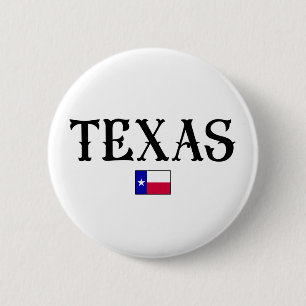 Texas USA Staat Map Flag Button
