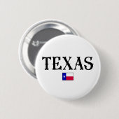 Texas USA Staat Map Flag Button (Vorne & Hinten)