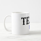 Texas USA Staat Map Flag Kaffeetasse (Links)