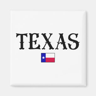 Texas USA Staat Map Flag Magnet