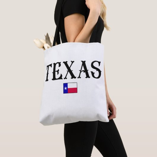 Texas USA Staat Map Flag Tasche (Von Nahem)