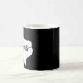 Texas USA Staat Map Kaffeetasse (Mittel)