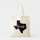 Texas USA Staat Map Tragetasche (Vorne)
