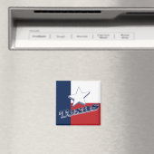 Texas USA Staat Travel Souvenir Kühlschrankmagnet (In Situ (Geschirrspüler))