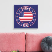 Texas, USA Staaten, Poster, Leinwand (Insitu (Wohnzimmer))