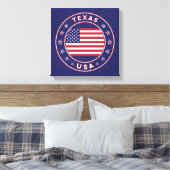 Texas, USA Staaten, Poster, Leinwand (Insitu (Schlafzimmer))