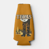 Texas USA Vintage Reiseflasche cooler Flaschenkühler (Vorderseite)